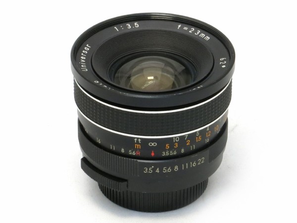 ユニバーサ Auto Universar 23mm F3.5 （M42マウント