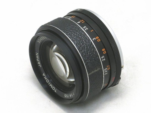 富岡光学 AUTO CHINON 55mm F1.4 （M42マウント） : オールドレンズの