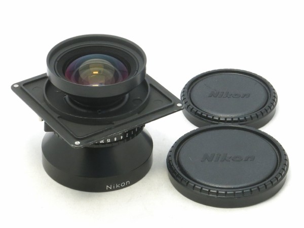 NIKKOR-SW 75mm f/4.5 レンズ Nikon Wide Angle 75mm f/4.5 Nikkor-SW Lens with Copal #0 1343