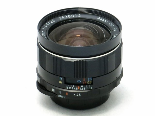 ■広角レンズ　PENTAX Super-Takumar 20mm F4.5