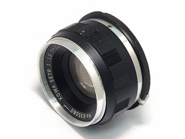 コーワ KOWA SETR 50mm F1.9 （M42マウント改造） : オールドレンズの