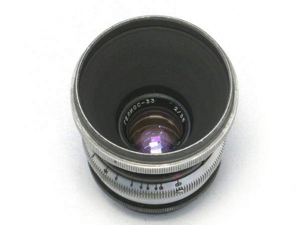 ロシア HELIOS-33 35mm F2 （Leica-Lマウント改造） : オールドレンズ