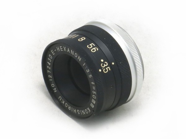 KONICA E-HEXANON 50mmF3.5 引き伸ばしレンズ コニカ E-HEXANON 50mm F3.5 （引き伸ばし） : オールドレンズのフォト