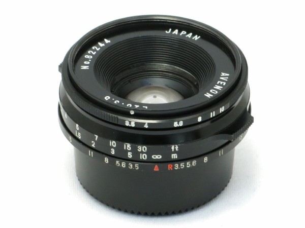 アベノン （L）28mm F3.5 Black : オールドレンズのフォトベルゼ