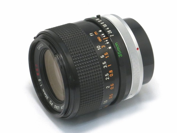 キヤノン　FD 35mm f2 SSC オールド　単焦点レンズ Canon FD 35mm F2 S.S.C レビュー | 赤城山をもっと!!