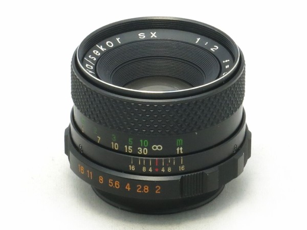 マミヤ AUTO Sekor SX 50mm F2 （M42マウント） : オールドレンズの