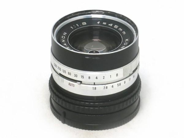 Konica hexanon 45mm f1.8 Eマウント 改造品 コニカ HEXANON 45mm F1.8 （Sony α Eマウント改造） : オールドレンズ