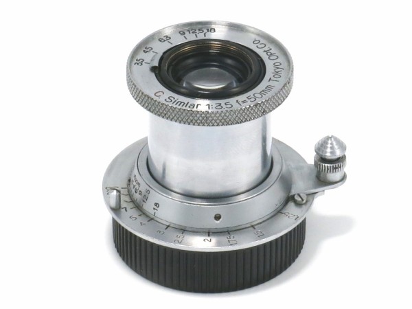 トプコン/東京光学 C.Simlar （L）50mm F3.5 初期型 : オールド
