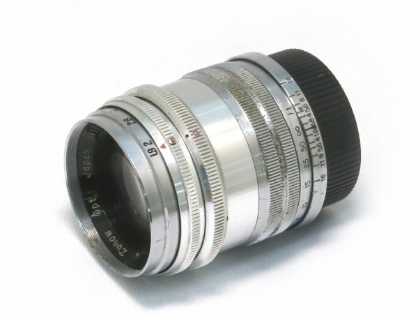 希少 ZUNOW 50mm 5cm f1.9　Leica改造 ズノー光学工業 ZUNOW 50mm F1.9 （Leica-Lマウント改造