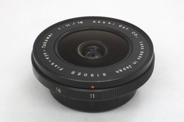 ペンタックス Fish-eye-Takumar 18mm F11 （M42マウント） : オールド