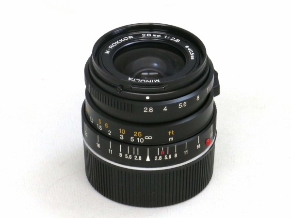 ミノルタ M-ROKKOR 28mm F2.8 （CLE用） : オールドレンズのフォトベルゼ