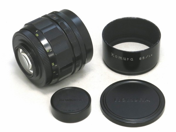 三協光機 KOMURA 85mm F1.4 （M42マウント） : オールドレンズのフォトベルゼ