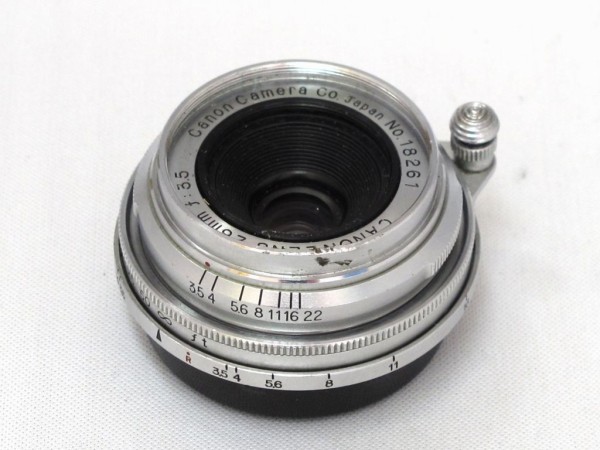 美品、希少　Canon セレナー 28mm F3.5 ライカ Lマウントレンズ キヤノン （L）28mm F3.5 : オールドレンズのフォトベルゼ