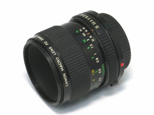 【訳あり】CANON New マクロ FD 50mm f3.5 オールドレンズ