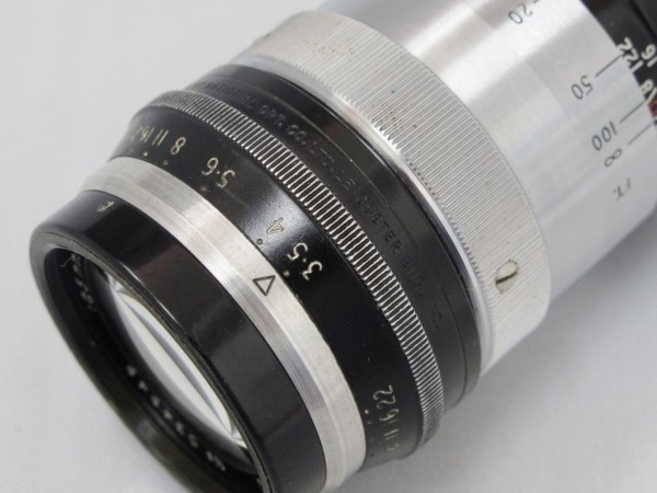 ナショナルオプティカル Trinol Anastigmat （L）105mm F3.5