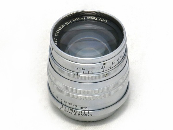 LEICA - ●最終値下げ● Lマウント Leica Xenon 前期 50/1.5 クセノン Leica Xenon 50mm f/1.5 [Lマウント] 【OH済み】 – Doppietta-Tokyo