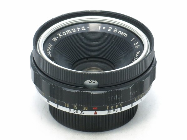三協光機 W-KOMURA- （L） 28mm F3.5 : オールドレンズのフォトベルゼ