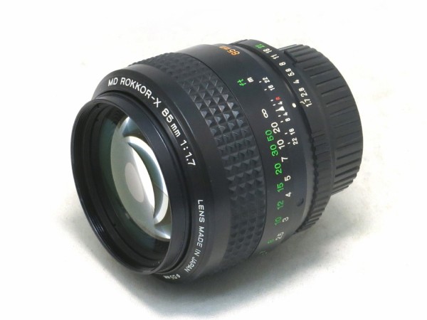 ミノルタ MD ROKKOR-X 85mm F1.7 : オールドレンズのフォトベルゼ