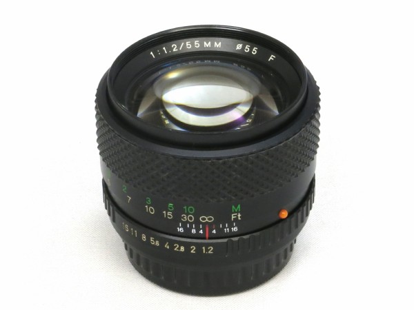 ポルスト MC AUTO 55mm F1.2 （for PENTAX K） : オールドレンズの