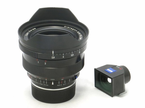 カールツァイス Distagon T* 15mm F2.8 ZM + Finder : オールド