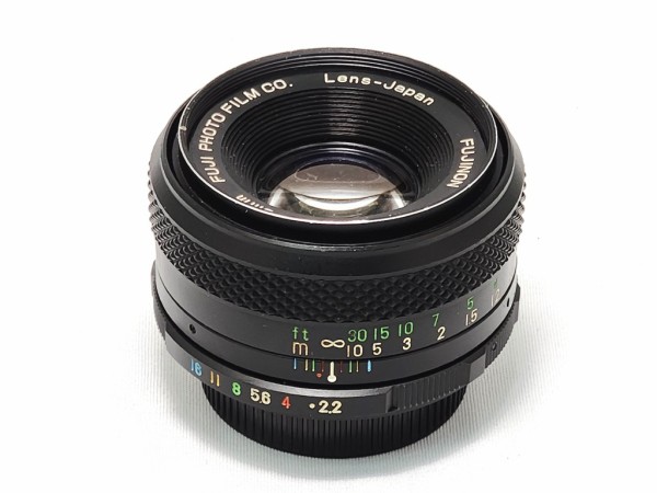 フジフイルム FUJINON 55mm F2.2 （M42マウント） : オールドレンズの