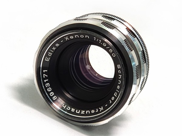 シュナイダー Xenon 50mm F1.9 （M42マウント） : オールドレンズの