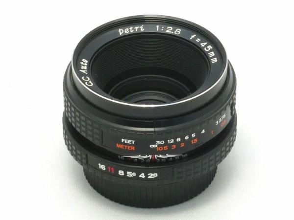 Petri CC Auto 45mm F2.8 M42マウント Petri CC Auto 45mm F2.8 M42マウント Petri 45mm f2.8 C.C Auto