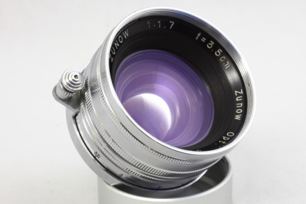 Zunow Opt. 35mmF1.7 (L) 前期型クローム : オールドレンズのフォトベルゼ