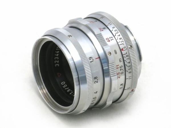 シュナイダー Retina Xanon 50mm f1.9 ライカMアダプター付 シュナイダー Xenon 50mm F1.9 （Exaktaマウント） : オールド