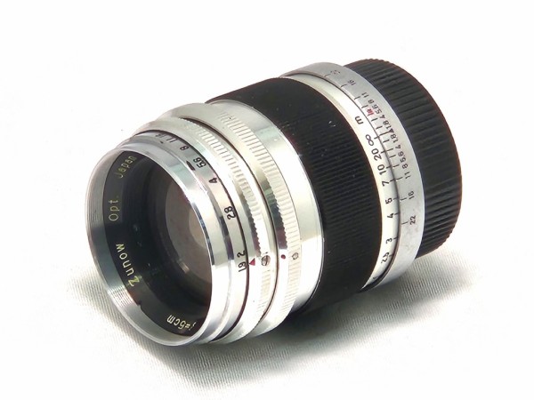 【超希少】Zunow 50mm 1.9 ズノー光学工業 ZUNOW 50mm F1.9 （Leica-Lマウント改造） : オールド