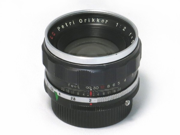 ペトリ C.C Orikkor 50mm F2 （M42マウント） : オールドレンズ