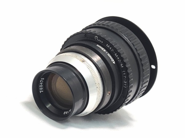 ロシア PO3-3M 50mm F2 （Sony αEマウント改造） : オールドレンズの