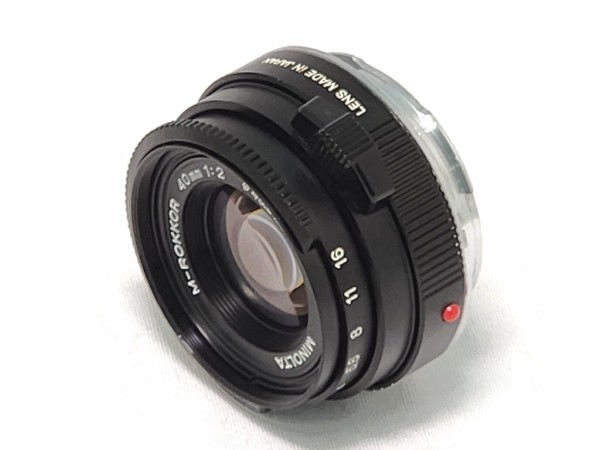 ミノルタ M-ROKKOR 40mm F2 （CLE用） : オールドレンズのフォトベルゼ