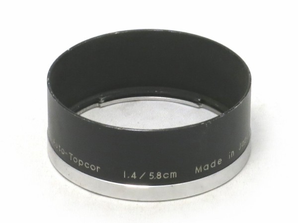 REオートトプコール58mm/1.4　純正フード・前後キャップつき　動作確認済 REオートトプコール58mm/1.4 純正フード・前後キャップつき 動作