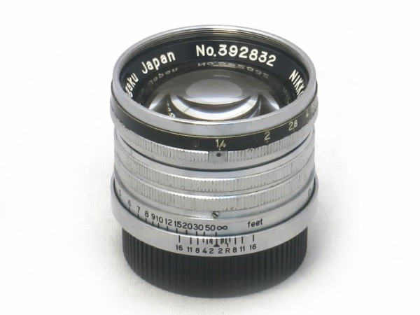 ニコン NIKKOR-S.C （L）50mm F1.4 黒帯 : オールドレンズの