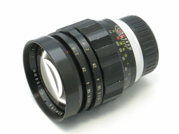 三協光機 KOMURA 100mm F1.8 （M42マウント） : オールドレンズの