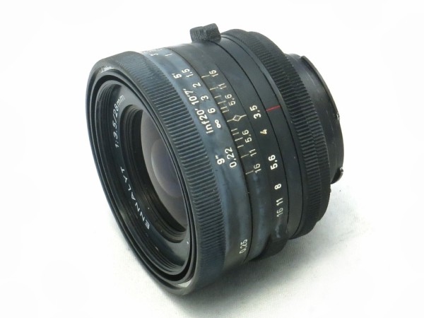 エンナ ENNALYT 28mm F3.5 （Exaktaマウント） : オールドレンズの