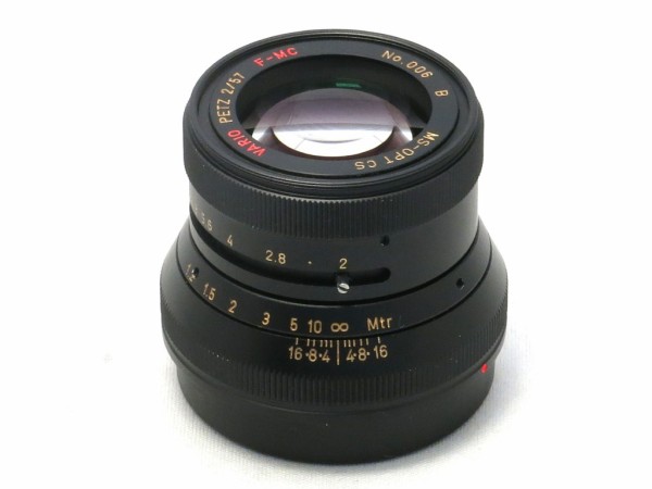 宮崎光学 Vario-Petz 57mm F2 （M） Black : オールドレンズの