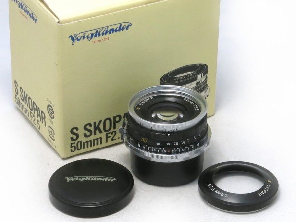 フォクトレンダー S SKOPAR 50mm F2.5 : オールドレンズのフォトベルゼ