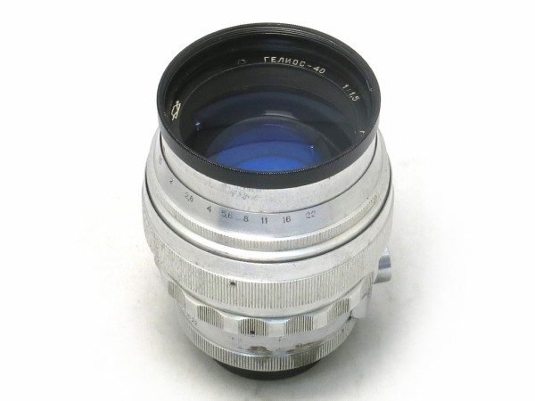 ロシア HELIOS-40 85mm F1.5 （M42マウント改造） : オールドレンズの