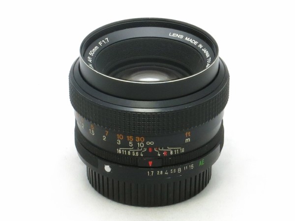 KONICA AR 一眼レフカメラ 50mm F1.7 Konica】 Hexanon AR 50mm F1.7 [AR] [1619540850738]
