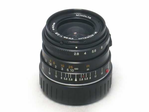 ミノルタ M-ROKKOR 28mm F2.8 （CLE用） : オールドレンズのフォトベルゼ