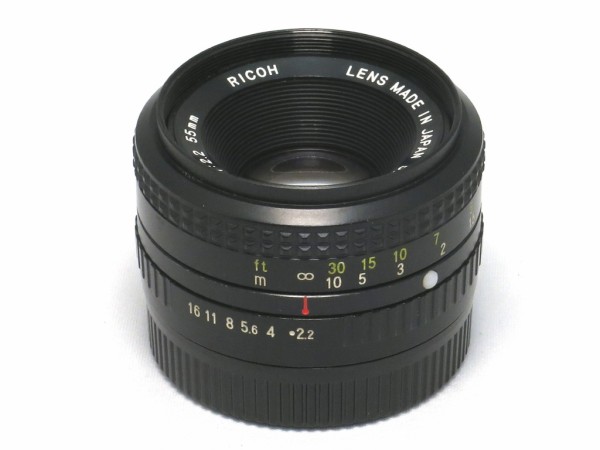 リコー(RICOH) RICONAR 55mm F2.2 Ricoh Riconar 55mm F/2.2 | LENS-DB.COM