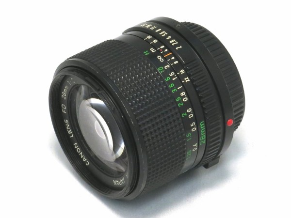 キャノン Canon ニューFD 28mm F/2 MF 広角レンズ l3888 Canon New FD NFD 28mm F/2 MF Lens From Japan w/Cap | eBay