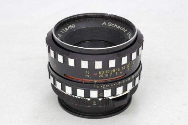 レンズ(単焦点) A.Schacht Ulm Edixa-S-TRAVELON-A50mmF1.8 M42 MOUNT SPIRAL: A.Schacht Ulm Edixa-S-TRAVELON-A 50mm/F1.8 (M42)