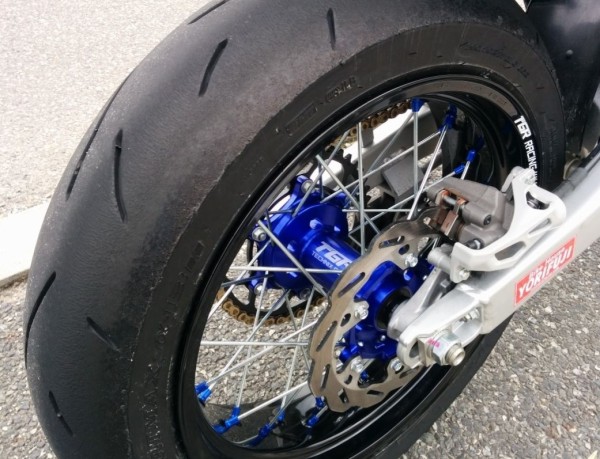 WR250Xノーマル17インチホイール　WR250Rコンバートに WR250X HAAN ハーンホイール（R単体）WR250X Rモタード