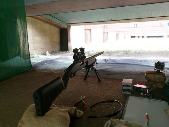 久しぶりの射撃 M870 ハーフライフル : オフロードハンターの日記