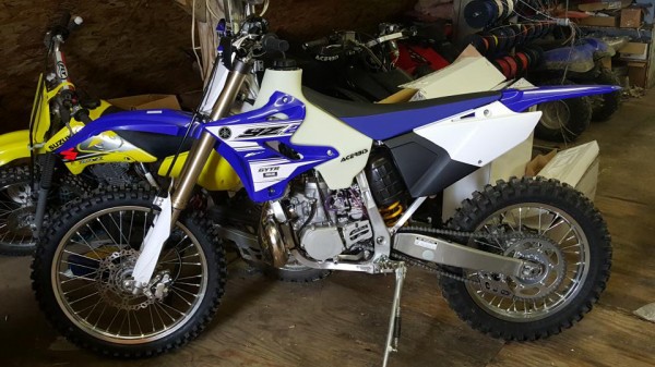 ONOZU林道ツーリング YZ250X 新パーツの感想なども : kazuの田舎ガレージ
