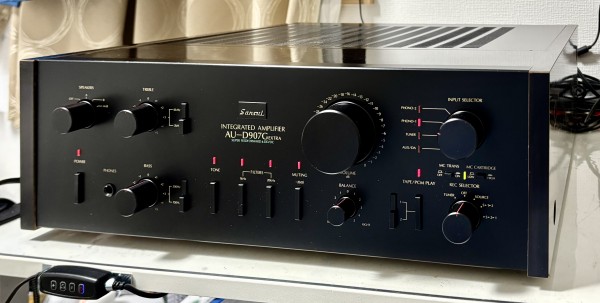 サンスイ AU-D907Gextra たまにはアンプでも良いですか？「サンスイAU-D907GExtraの軽メンテ