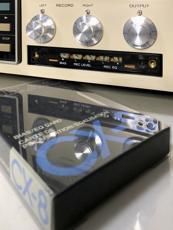 TEAC C-1Mk2 メンテ始末記外伝 「CX-8 varを基準にした内部調整は
